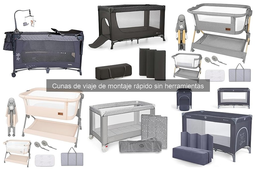 Comparativa de cunas de viaje de montaje rápido sin herramientas