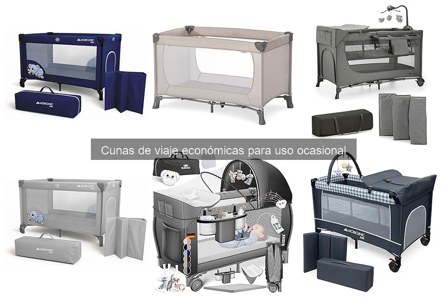 Comparativa de Cunasteras de Viaje Económicas para Bebés