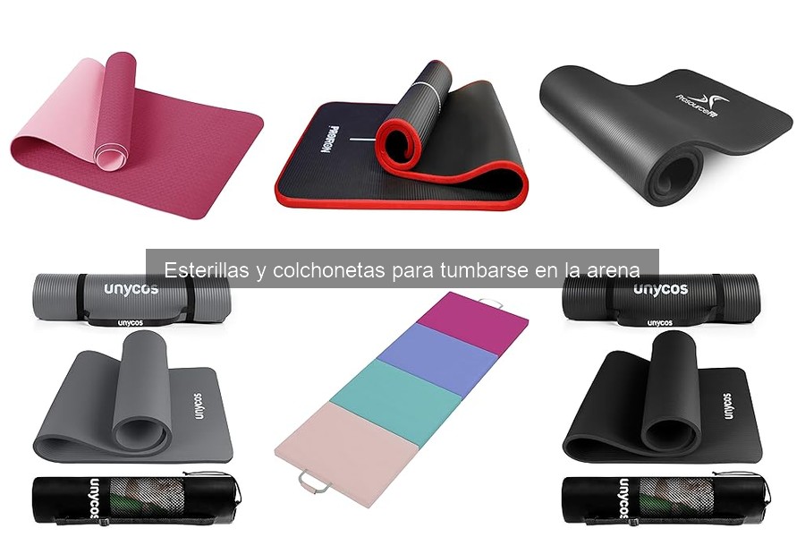 Comparativa de Esterillas Inflables y no Inflables para la Playa