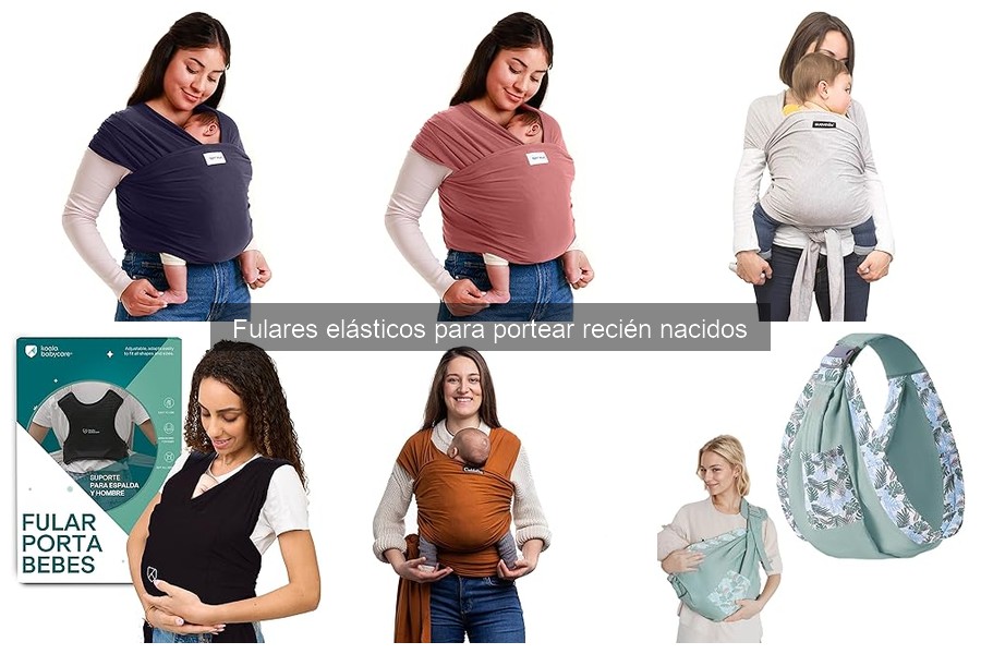 Comparativa de Fulares Elásticos y Otros Sistemas de Porteo