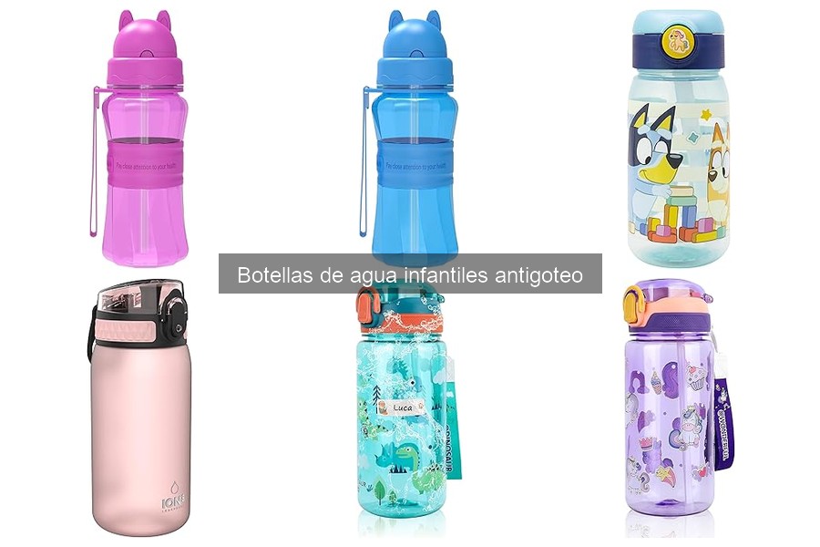Comparativa de las Mejores Botellas Antigoteo para Niños 2023