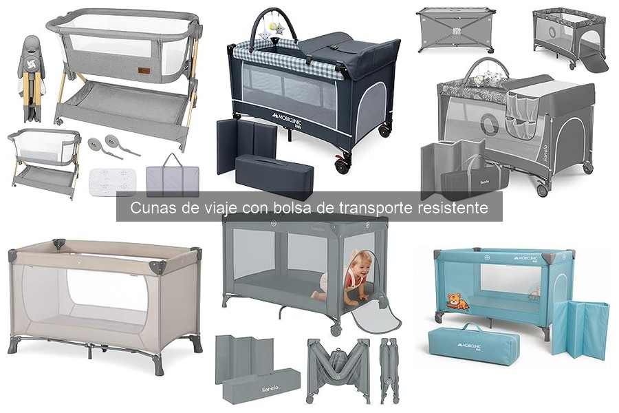 Comparativa de las Mejores Cunas de Viaje con Bolsa de Transporte