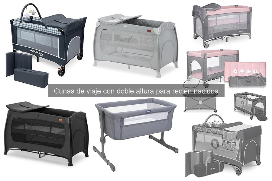 Comparativa de las Mejores Cunas de Viaje de Doble Altura