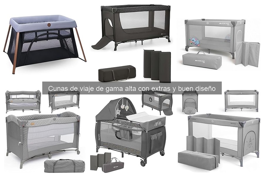 Comparativa de las mejores cunas de viaje de gama alta