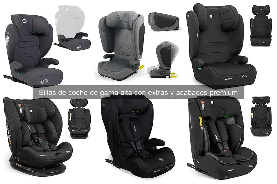 Comparativa de las Mejores Sillas de Coche de Gama Alta