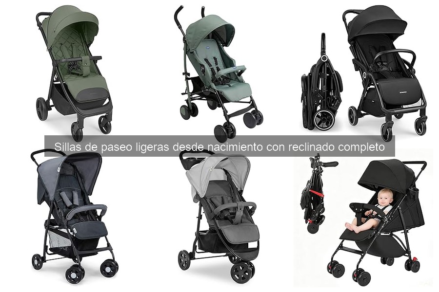 Comparativa de las Mejores Sillas de Paseo Ligeras 2023