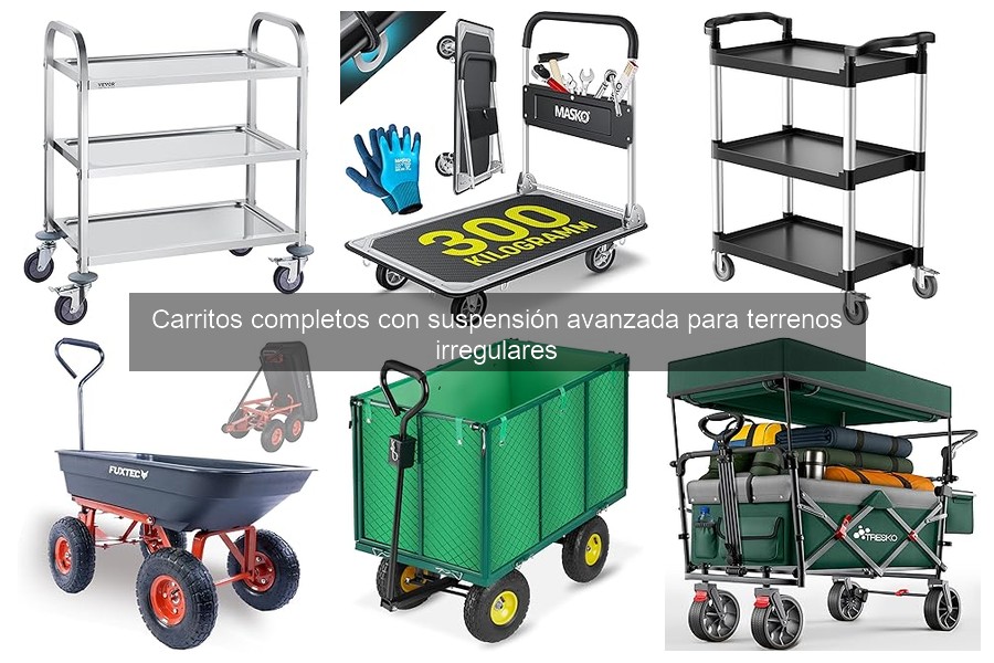 Comparativa de los Mejores Carritos con Suspensión Avanzada