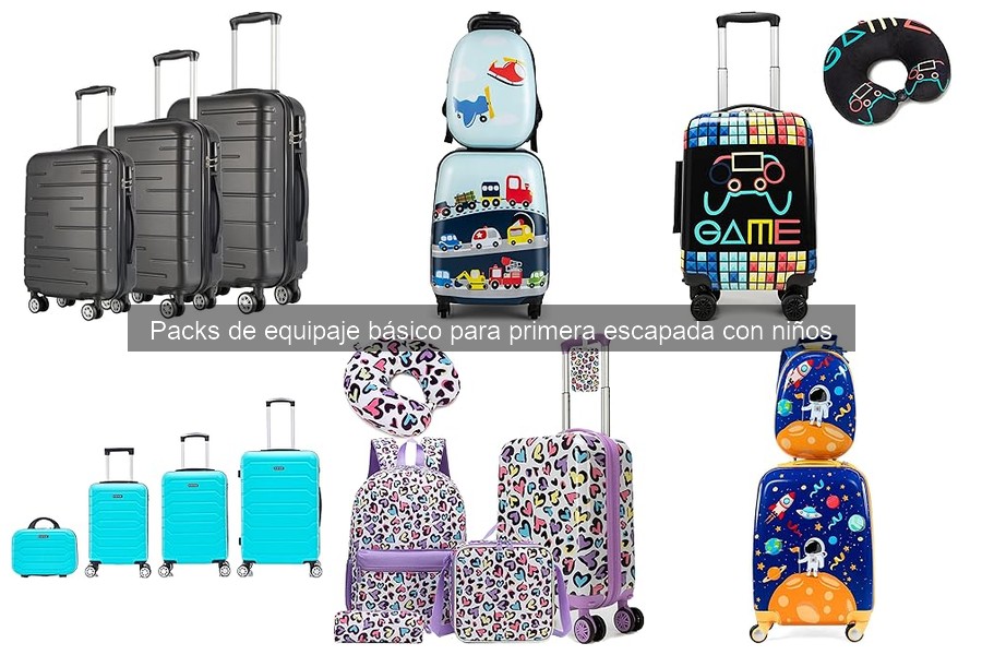 Comparativa de los Mejores Packs de Equipaje para Niños