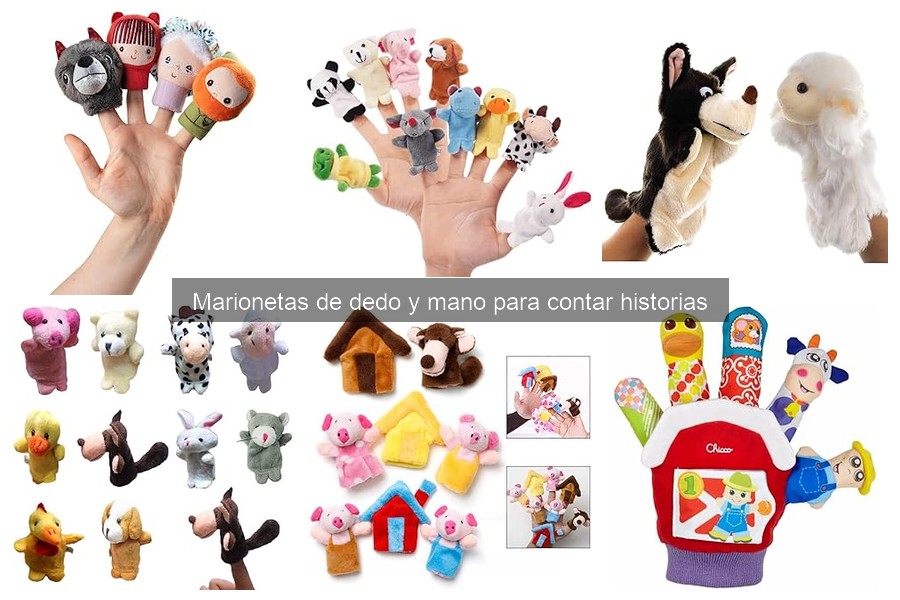 Comparativa de Marionetas de Dedo y Mano: ¿Cuál Elegir?