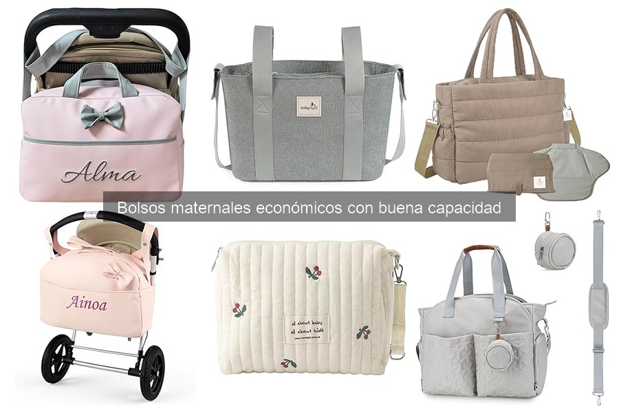 Comparativa de Mejores Bolsos Maternales Económicos en Amazon
