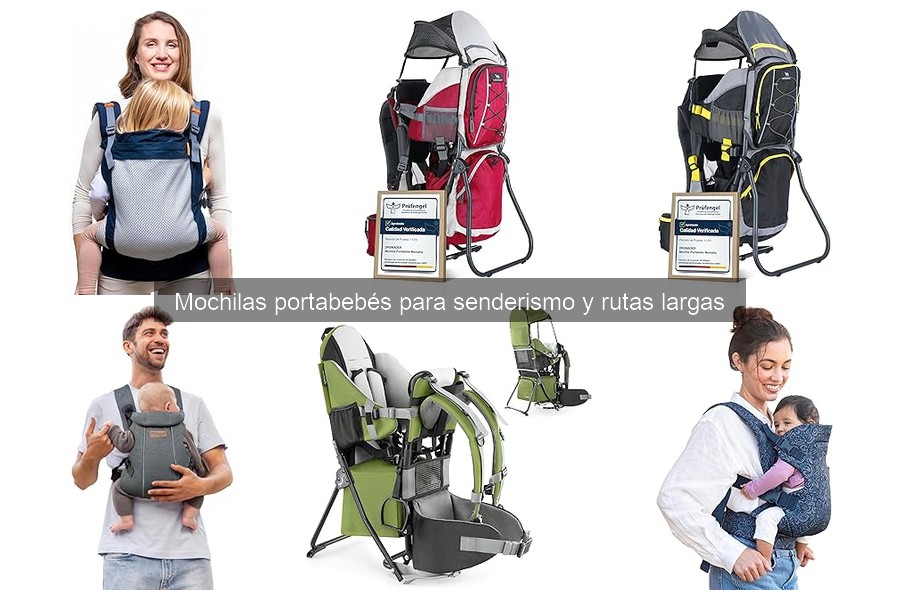 Comparativa de mochilas portabebés para senderismo