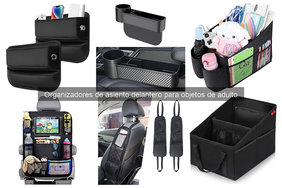 Comparativa de Organizadores de Asiento Delantero para Coche