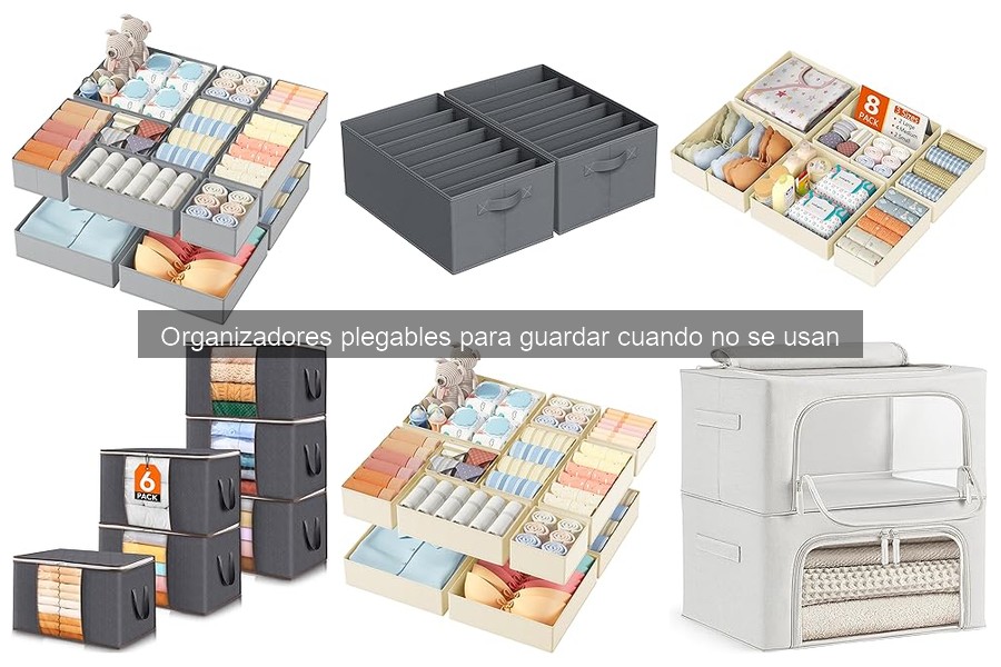 Comparativa de Organizadores Plegables y Otros Métodos de Organización