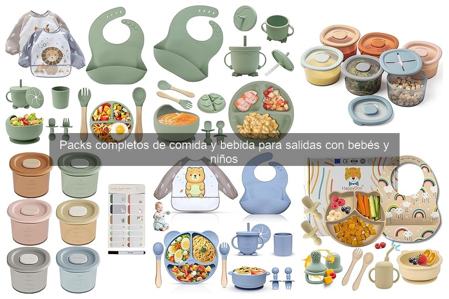 Comparativa de Packs de Comida y Bebida para Bebés