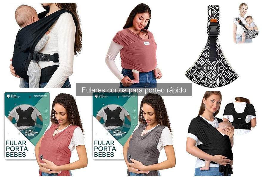 Comparativa de precios de fulares cortos para porteo