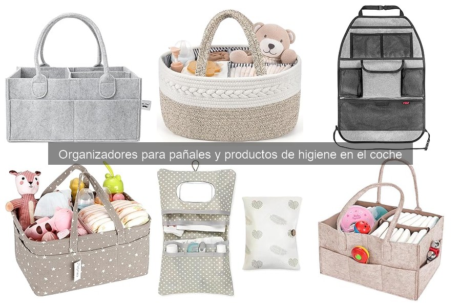 Comparativa de precios de organizadores de pañales para coche