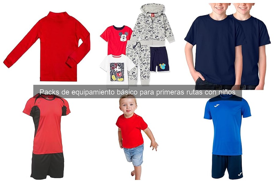 Comparativa de precios de packs básicos para salir con niños