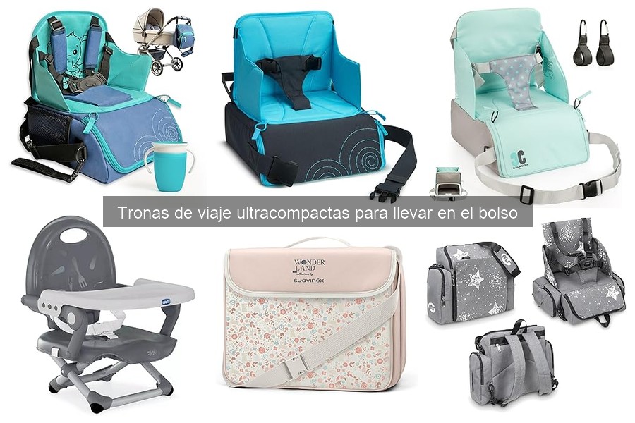 Comparativa de precios de tronas de viaje ultracompactas