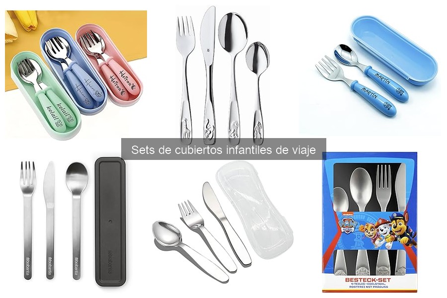 Comparativa de Sets de Cubiertos Infantiles de Viaje