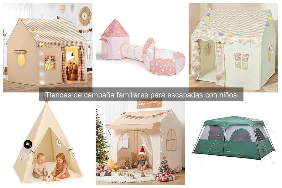 Comparativa de Tiendas de Campaña Familiares: Mejores Marcas