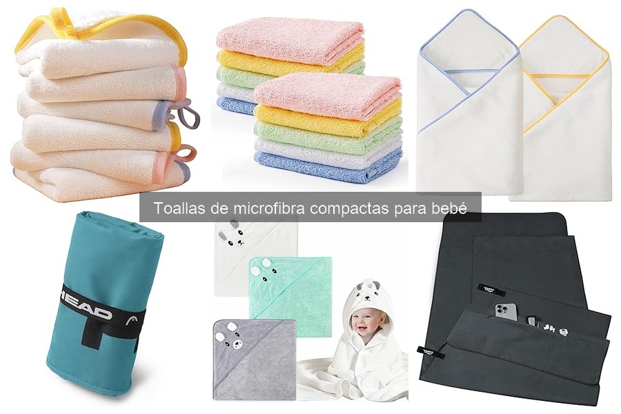 Comparativa de toallas de microfibra para bebés: mejores marcas