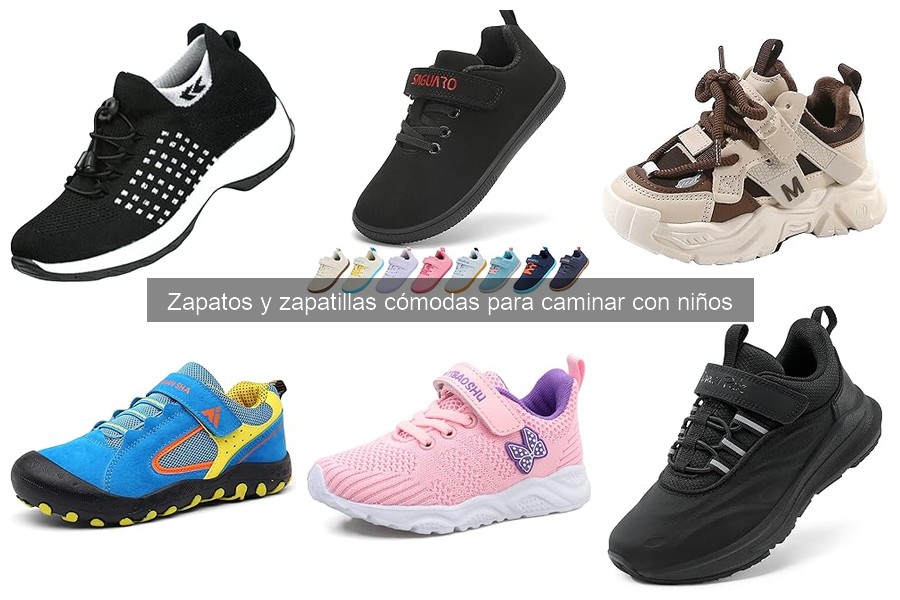 Comparativa de zapatos cómodos para niños: marcas y precios