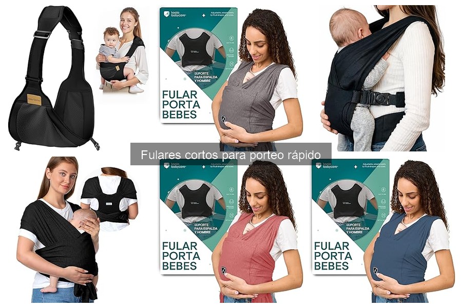 Comparativa: Fulares Cortos vs Portabebés Ergonómicos