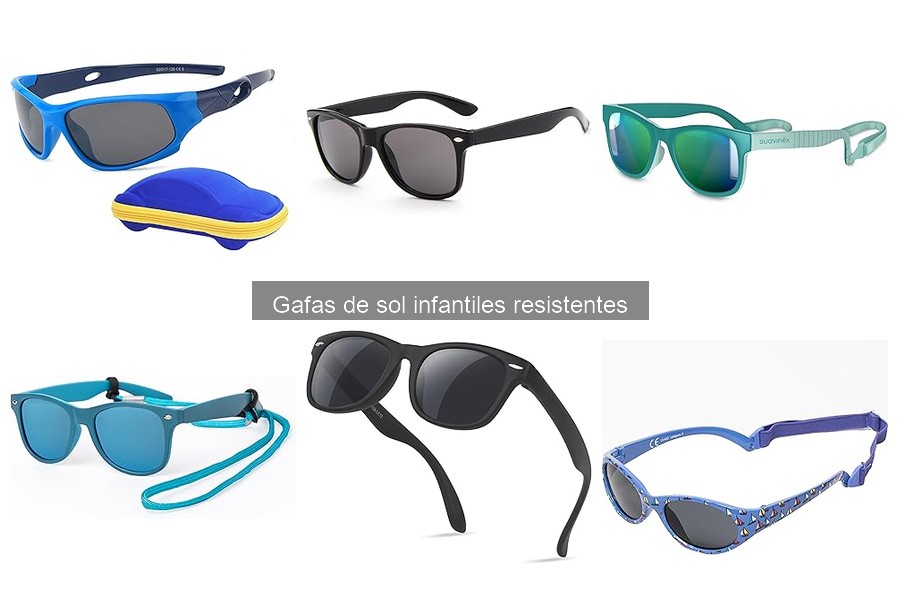 Comparativa: Gafas de sol polarizadas y no polarizadas para niños