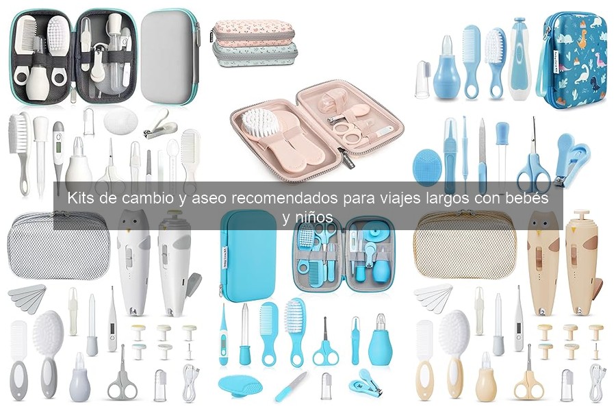 Comparativa: Kits de viaje vs. kits de uso diario para bebés