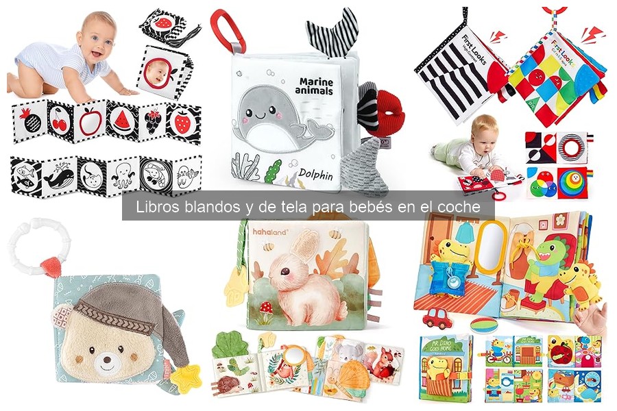 Comparativa: Libros de Tela vs. Libros de Cartón para el Coche