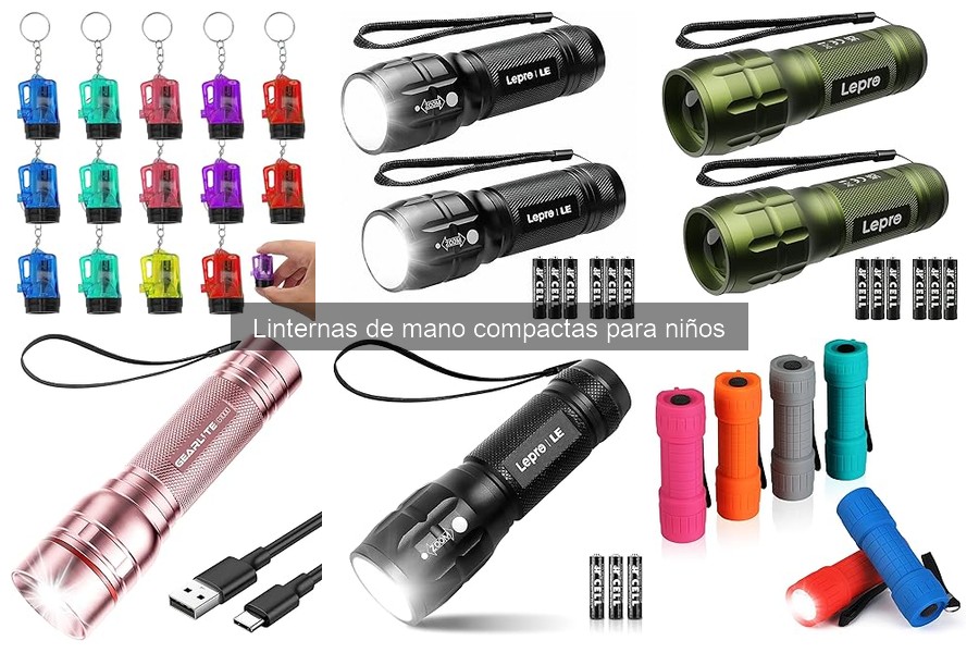 Comparativa: Linternas Recargables vs No Recargables para Niños