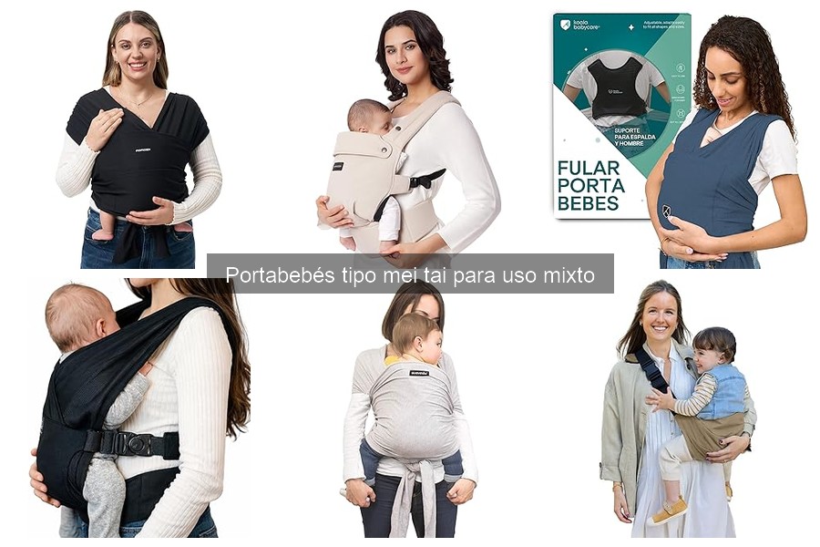Comparativa: Mei Tai vs Mochilas y Fulares