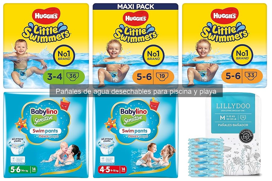 Comparativa: Pañales de agua desechables vs. reutilizables