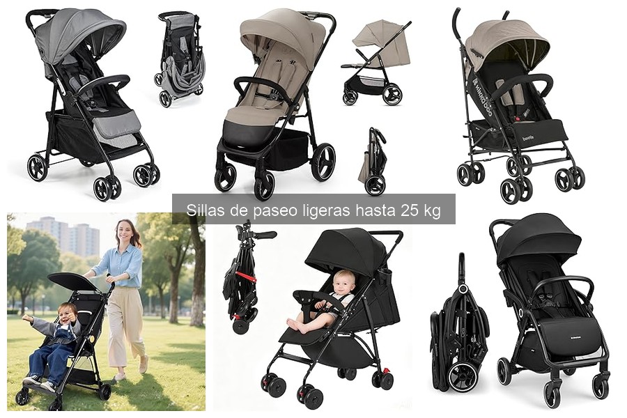 Comparativa: Sillas de Paseo Ligeras vs. Estándar
