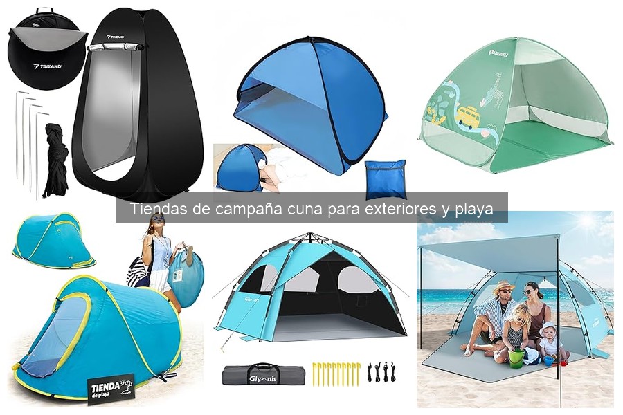 Comparativa: Tiendas de campaña cuna vs. toldos portátiles