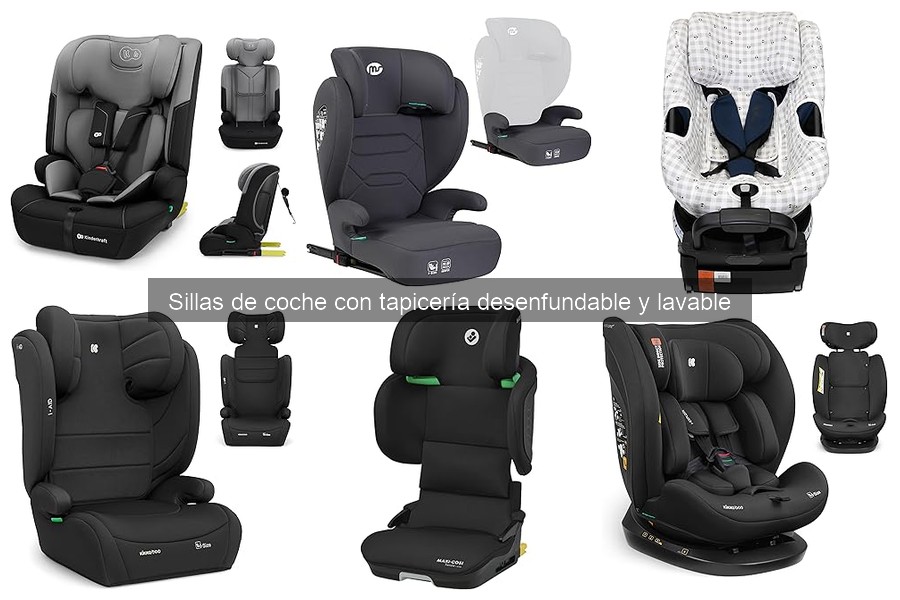 Consejos para el uso diario de sillas de coche desenfundables