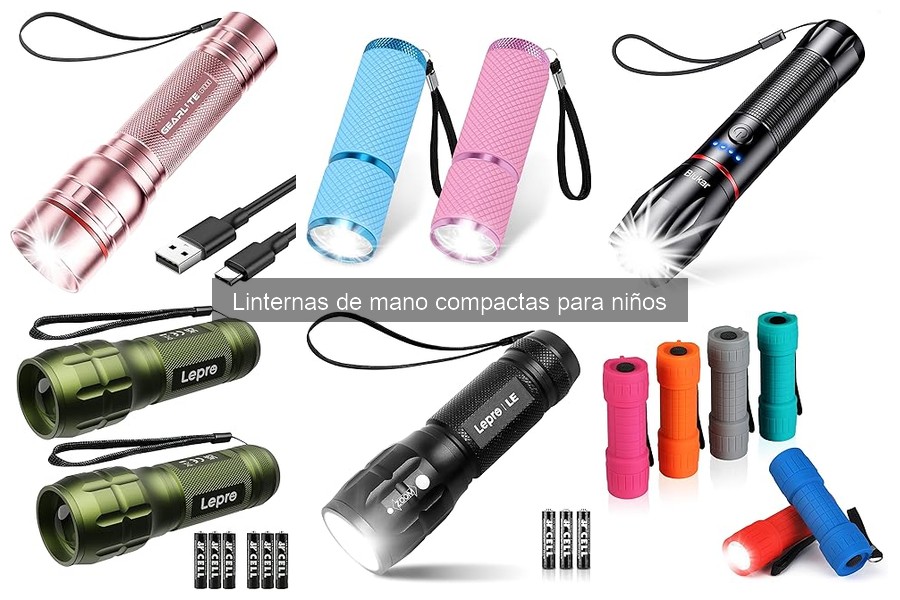 Consejos para elegir la linterna de mano adecuada para niños
