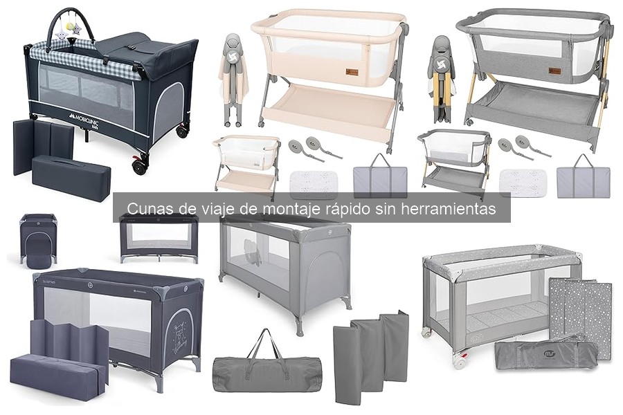 Consejos para elegir la mejor cuna de viaje sin herramientas