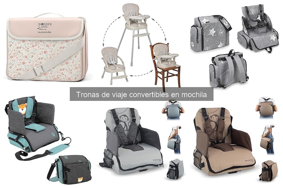 Consejos para mantener y limpiar una trona de viaje convertible