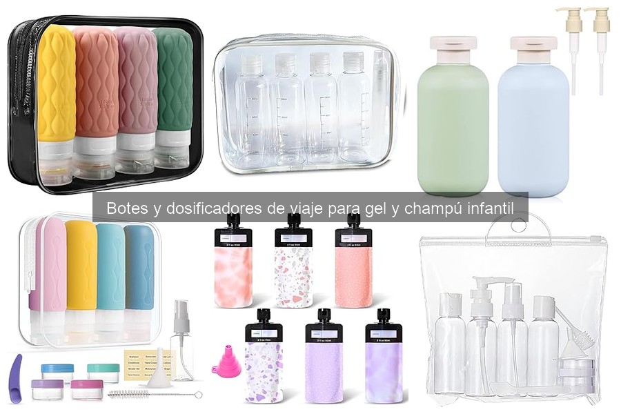 Consejos para Usar Botes y Dosificadores de Viaje Efectivamente