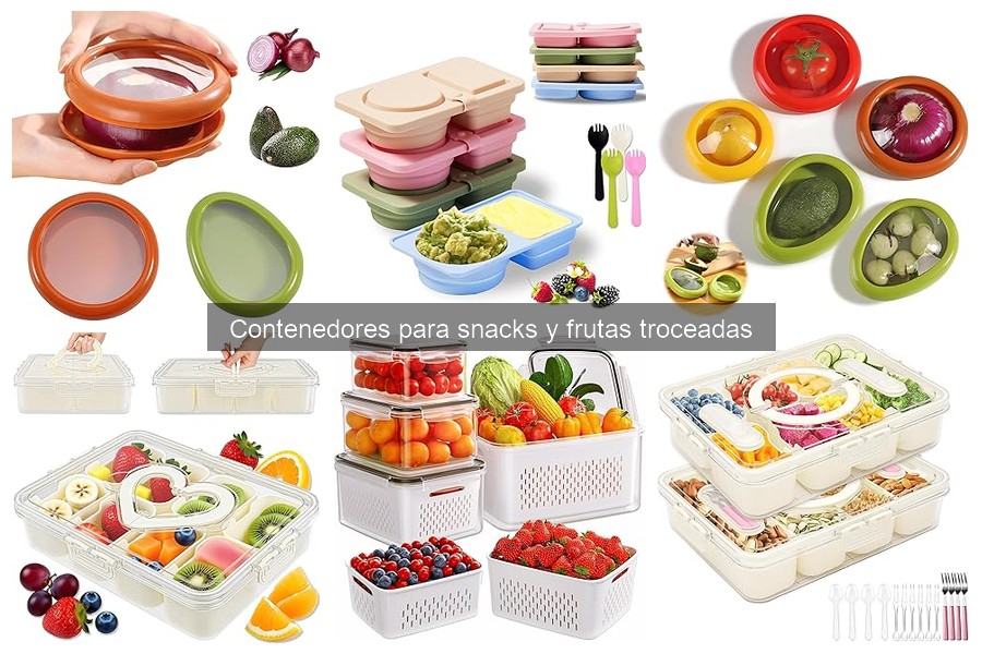 Contenedores para Snacks y Frutas Troceadas: ¿Qué Son y Para Qué Sirven?