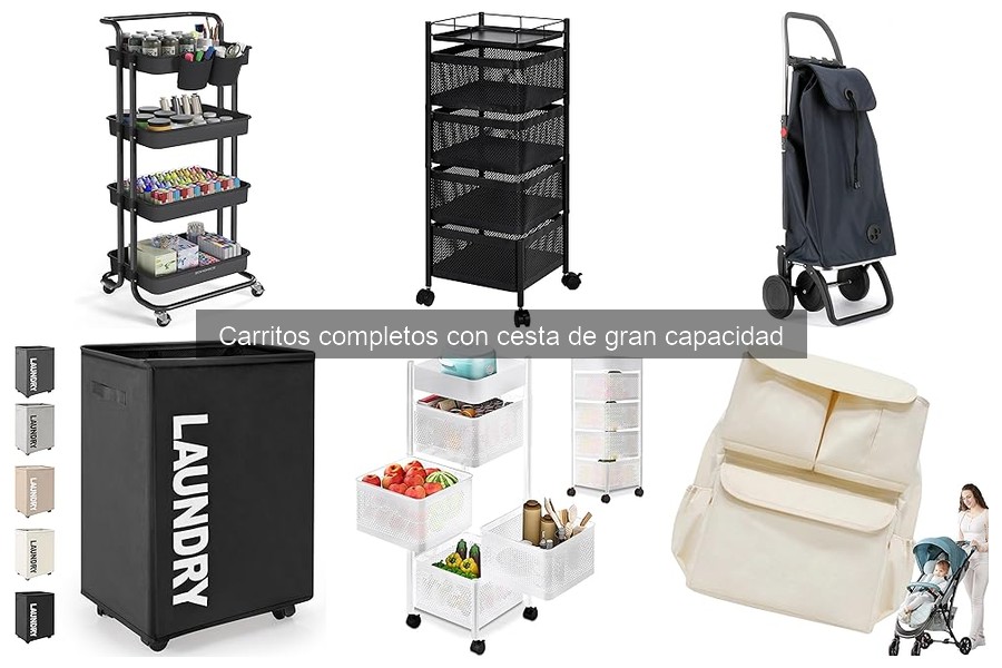 Cuándo comprar un carrito completo con cesta grande para niños