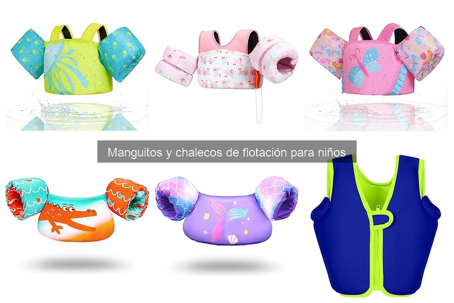 Cuándo introducir manguitos de flotación a los niños