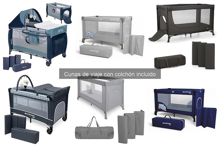 ¿Cuándo usar una cuna de viaje con colchón? Beneficios y consejos