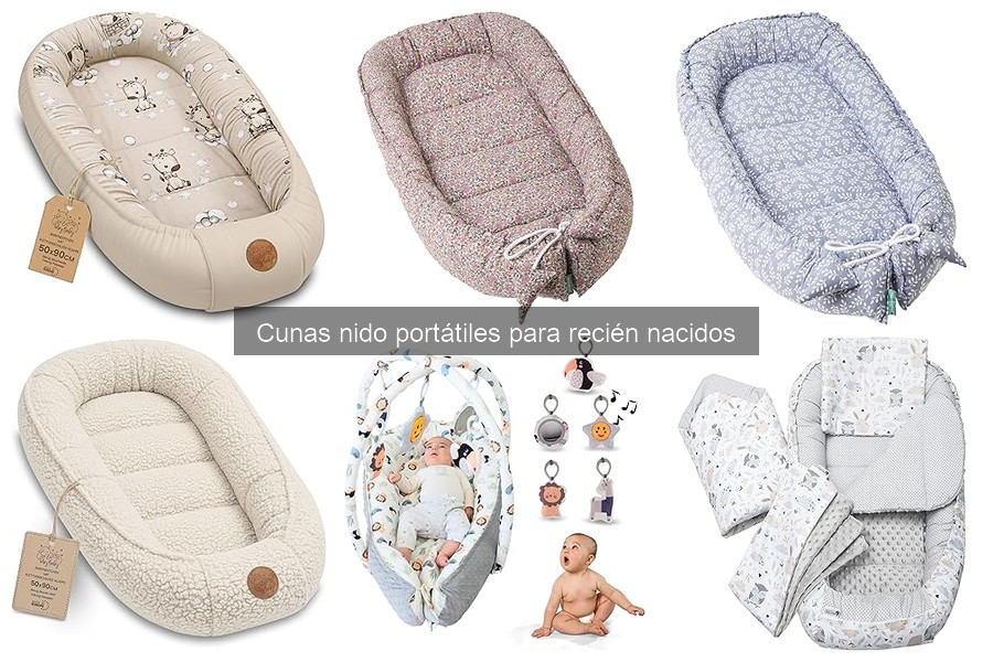 ¿Cuánto peso soporta una cuna nido portátil?