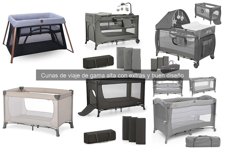 ¿Cuánto tiempo se puede usar una cuna de viaje de gama alta?