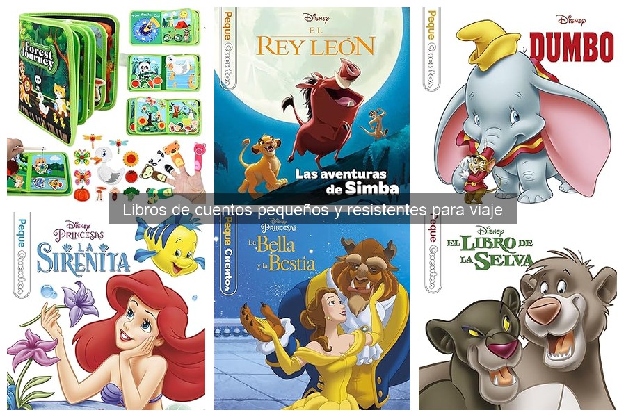 Cuidados para libros de cuentos pequeños en viaje