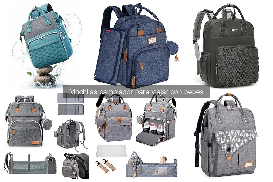 Cuidados y limpieza de mochilas cambiador para bebés
