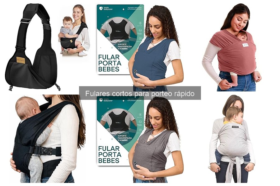 Cuidados y Mantenimiento de Fulares Cortos para Bebés