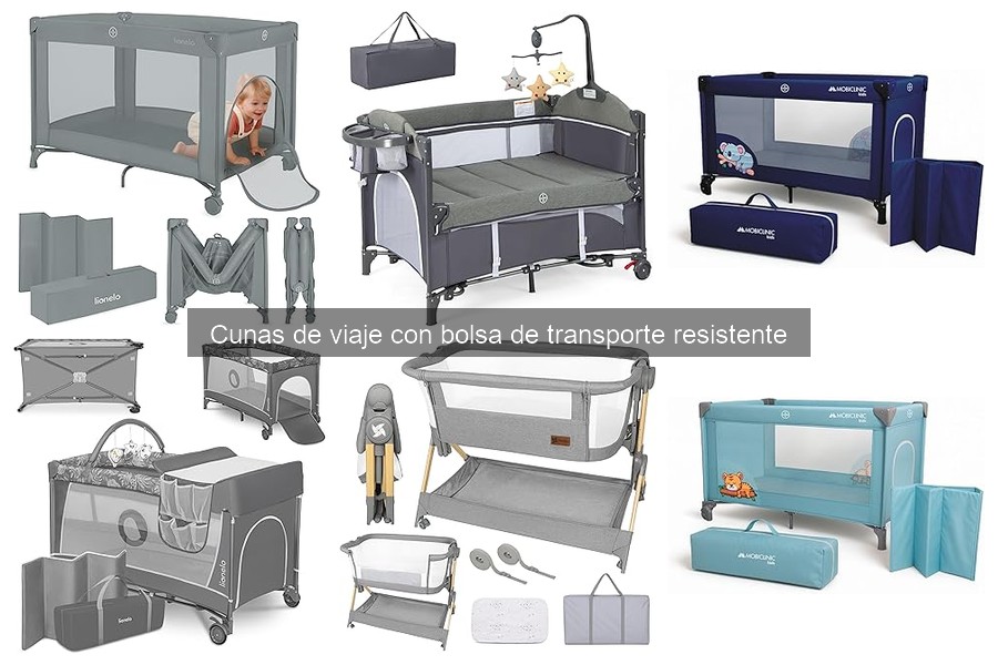 Cunas de viaje con bolsa de transporte resistente: ¿qué son?